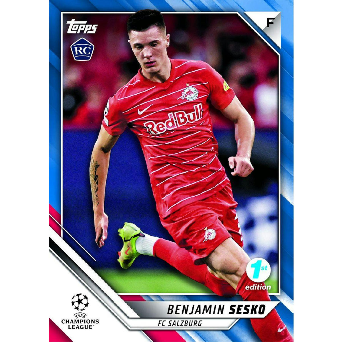 2021/22 Topps UEFA Champions League Collection 1st Edition Soccer Hobby Box