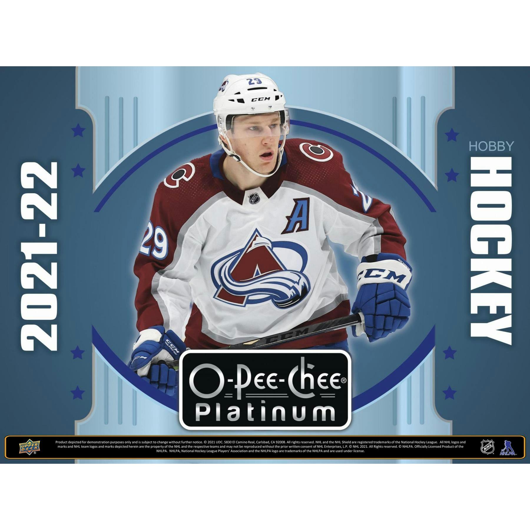 2021/22 Upper Deck O-Pee-Chee Platinum Hockey Hobby Box