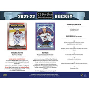 2021/22 Upper Deck O-Pee-Chee Platinum Hockey Hobby 8-Box Case