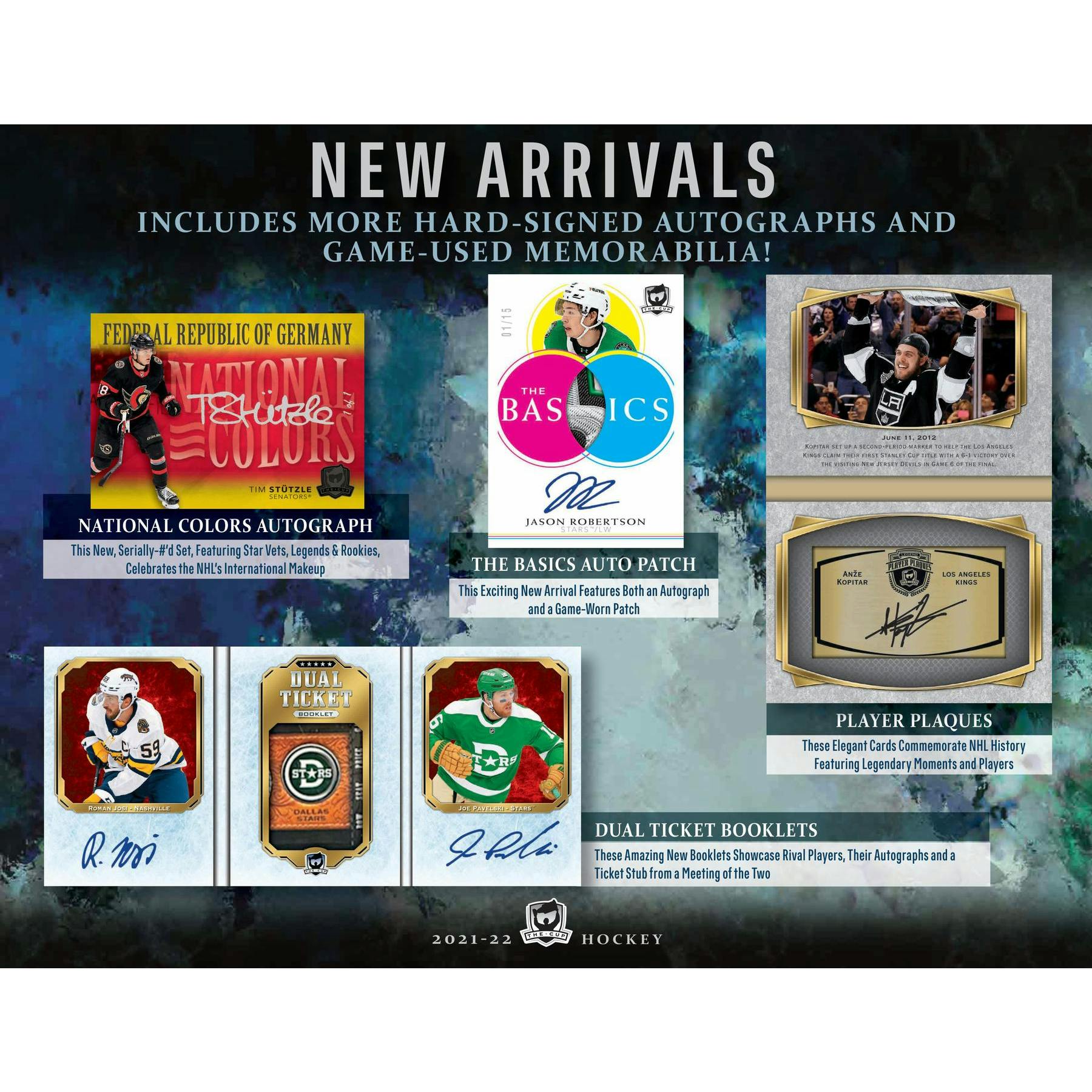 2021/22 Upper Deck The Cup Hockey Hobby 6-Box Case