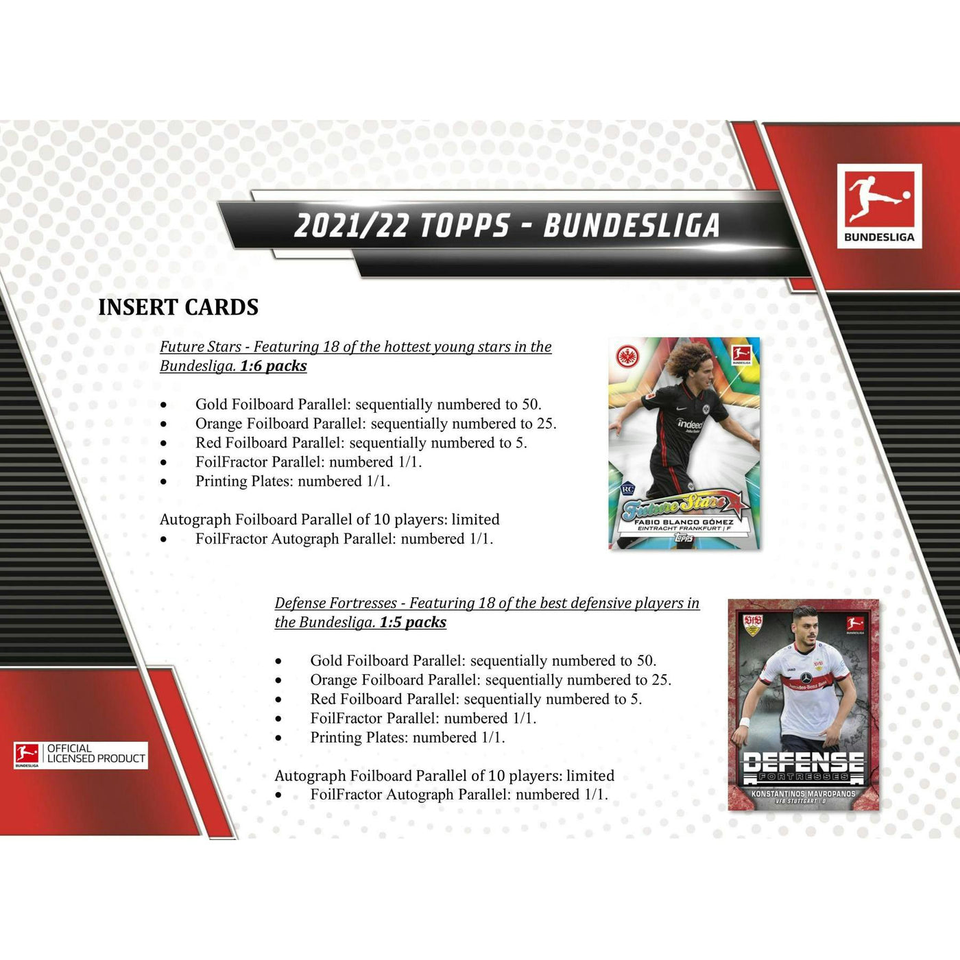 2021/22 Topps Bundesliga Soccer Hobby 12-Box Case
