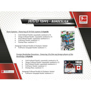 2021/22 Topps Bundesliga Soccer Hobby Box