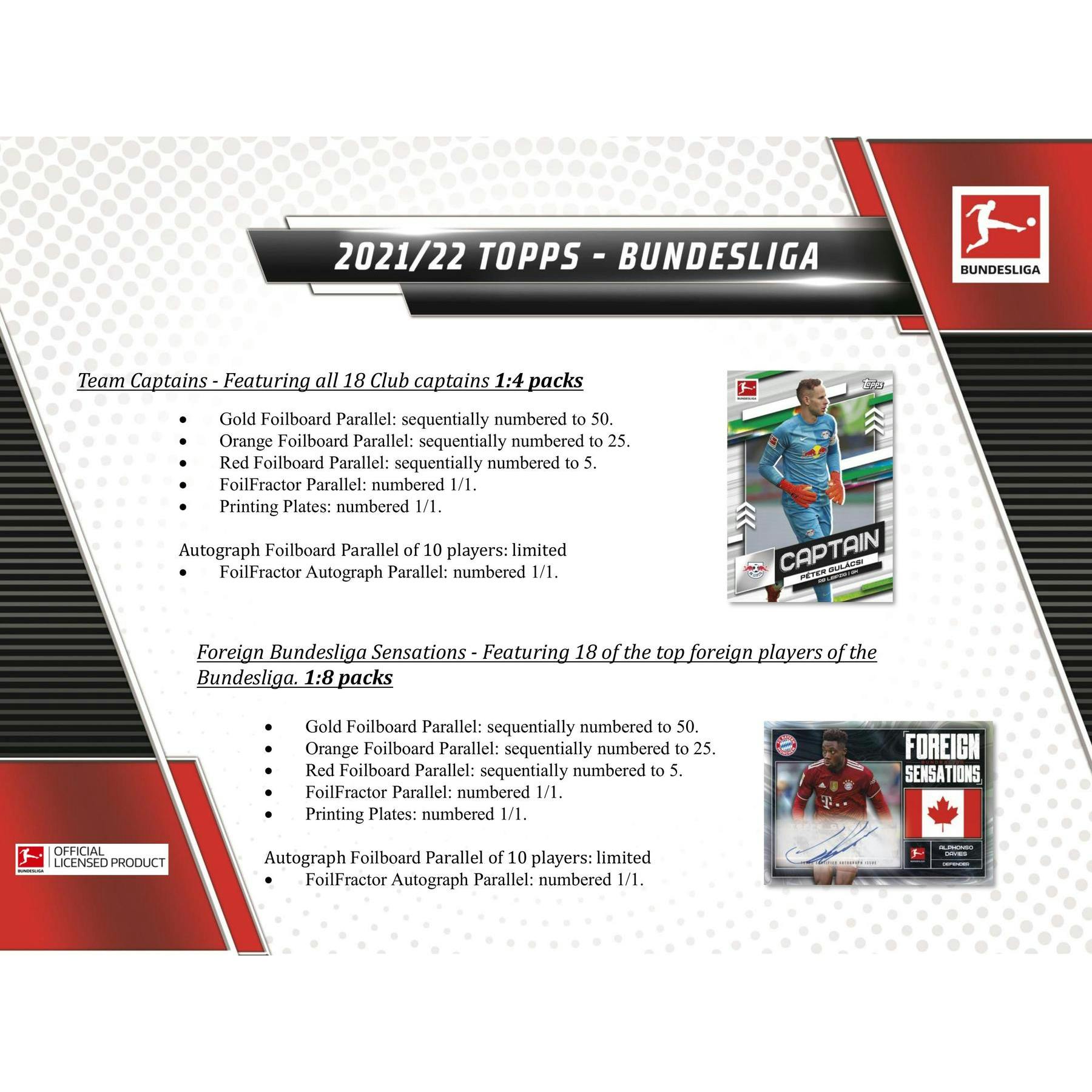 2021/22 Topps Bundesliga Soccer Hobby Box