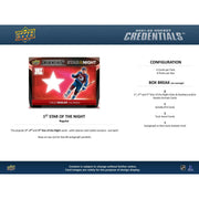 2021/22 Upper Deck Credentials Hockey Hobby Pack