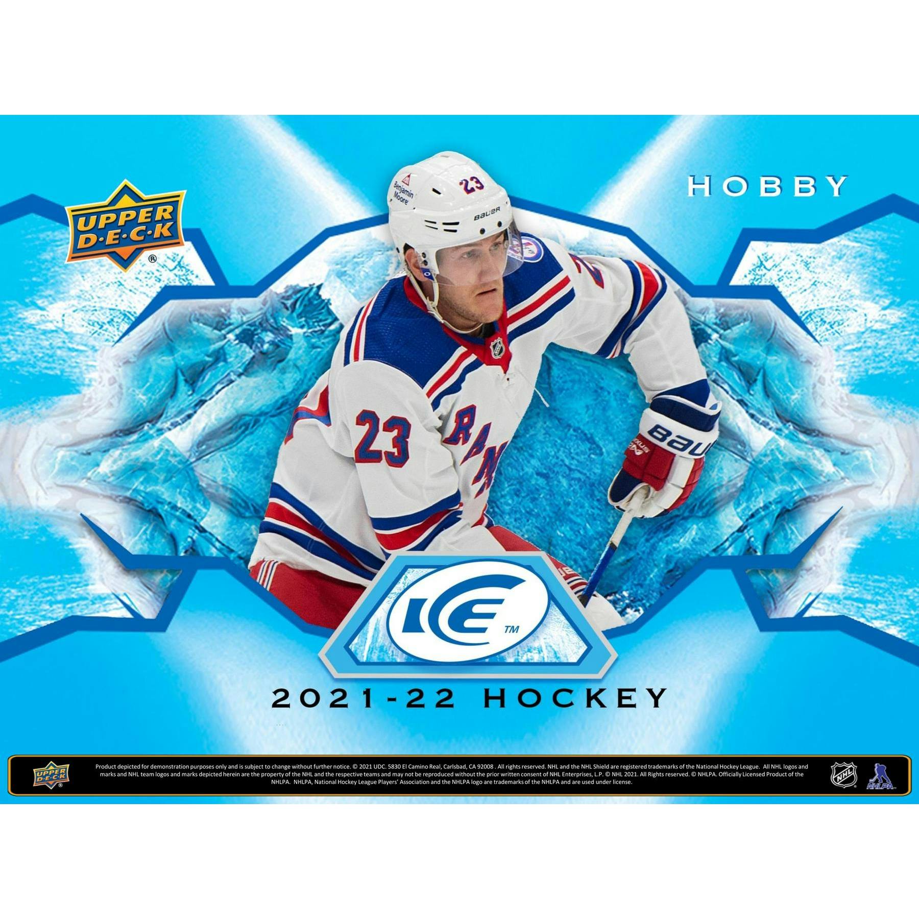 2021/22 Upper Deck Ice Hockey Hobby Box (Reed Buy)