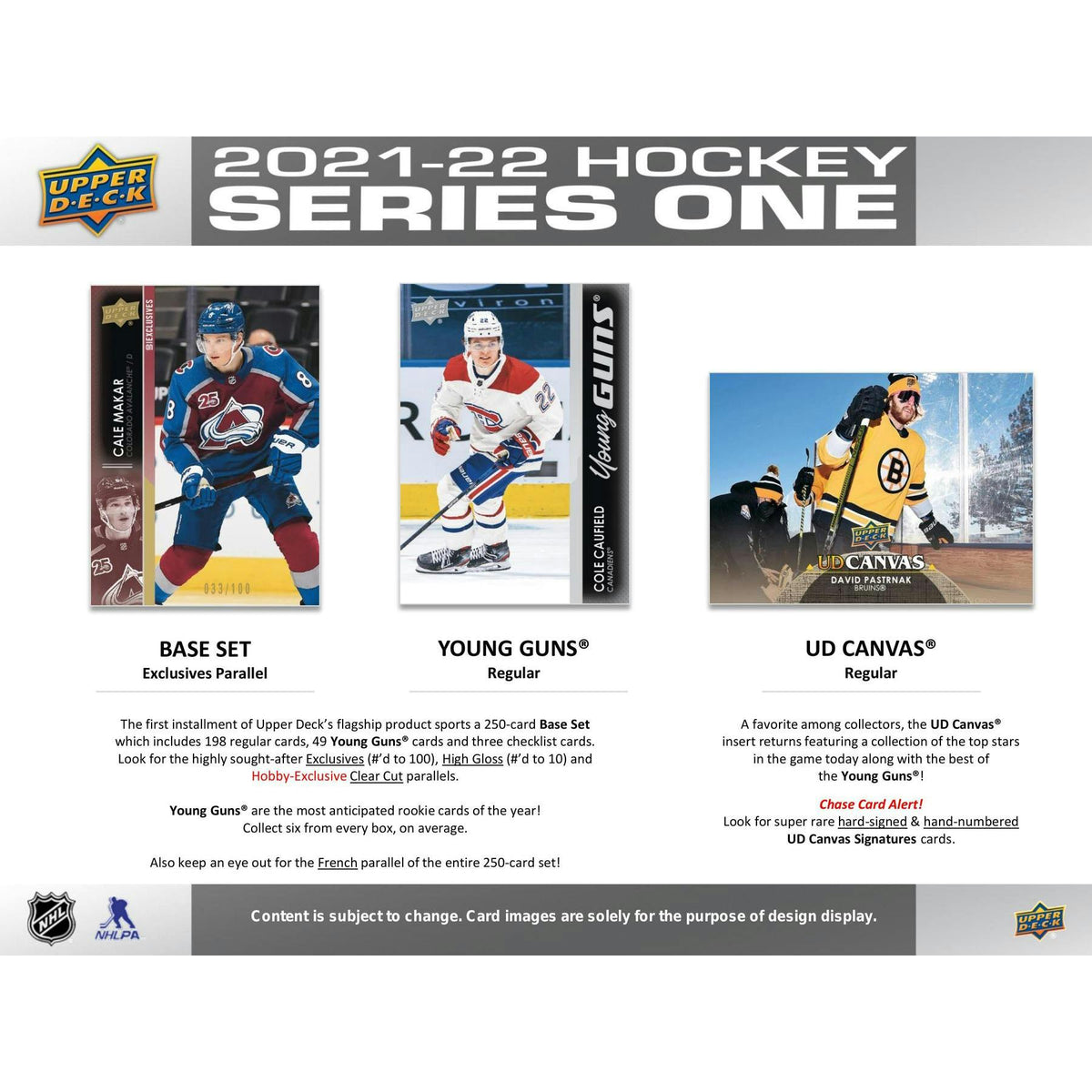 2021/22 Upper Deck Series 1 Hockey Hobby 12-Box Case