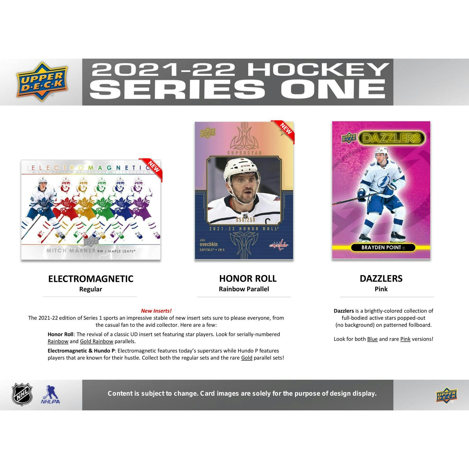 2021/22 Upper Deck Series 1 Hockey Hobby 12-Box Case