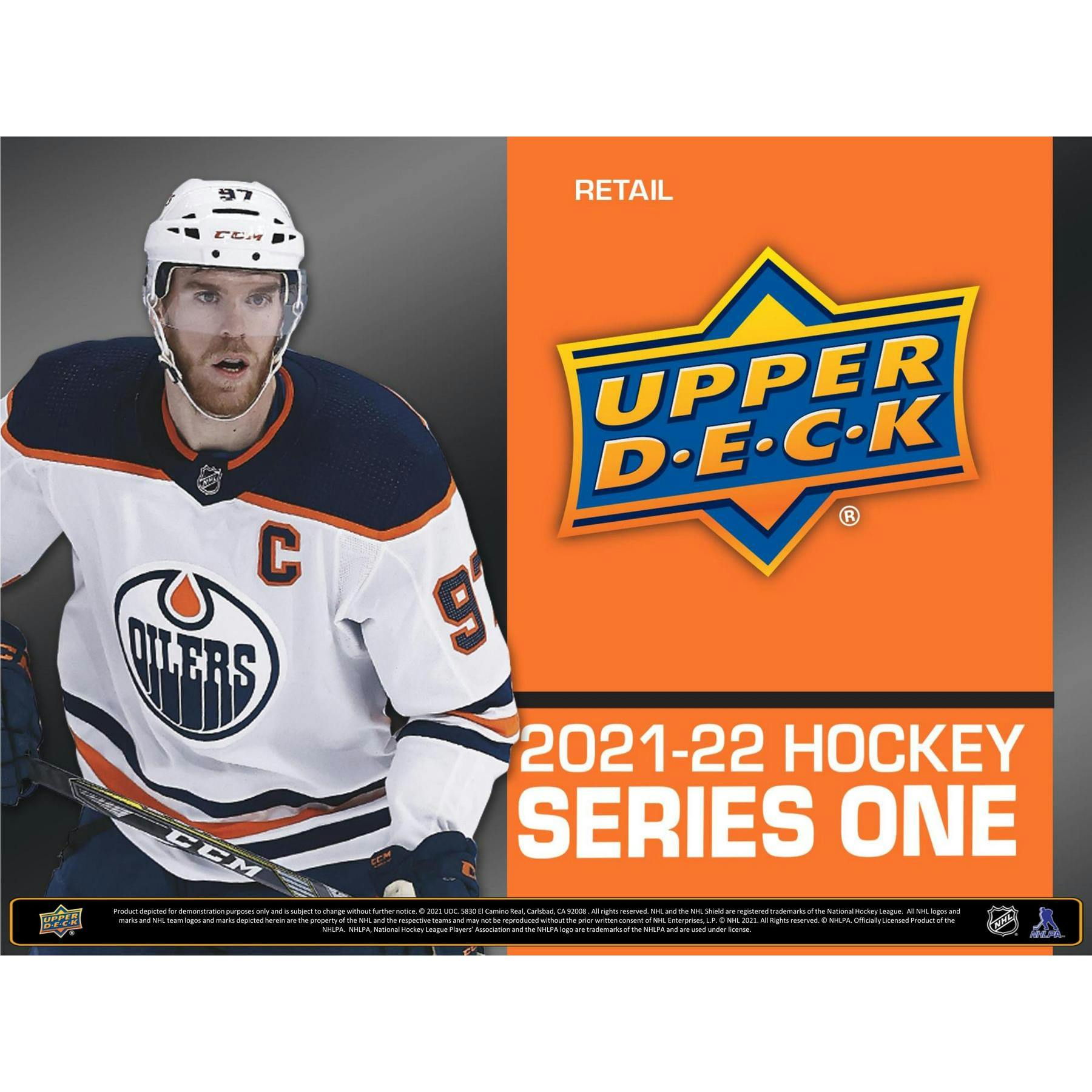 2021/22 Upper Deck Series 1 Hockey Tin (Box)