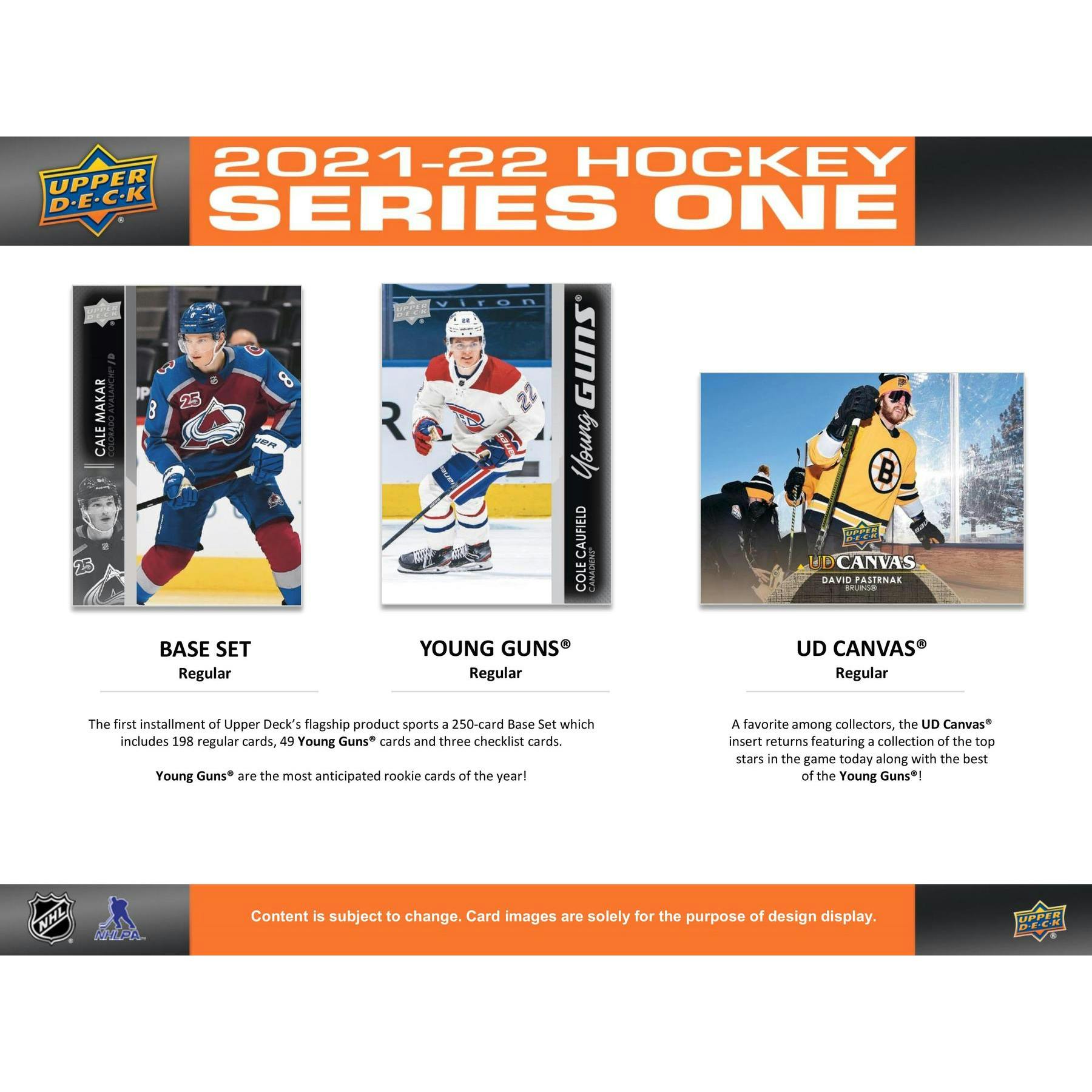 2021/22 Upper Deck Series 1 Hockey Blaster Box (Reed Buy)