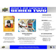 2021/22 Upper Deck Series 2 Hockey Hobby Box