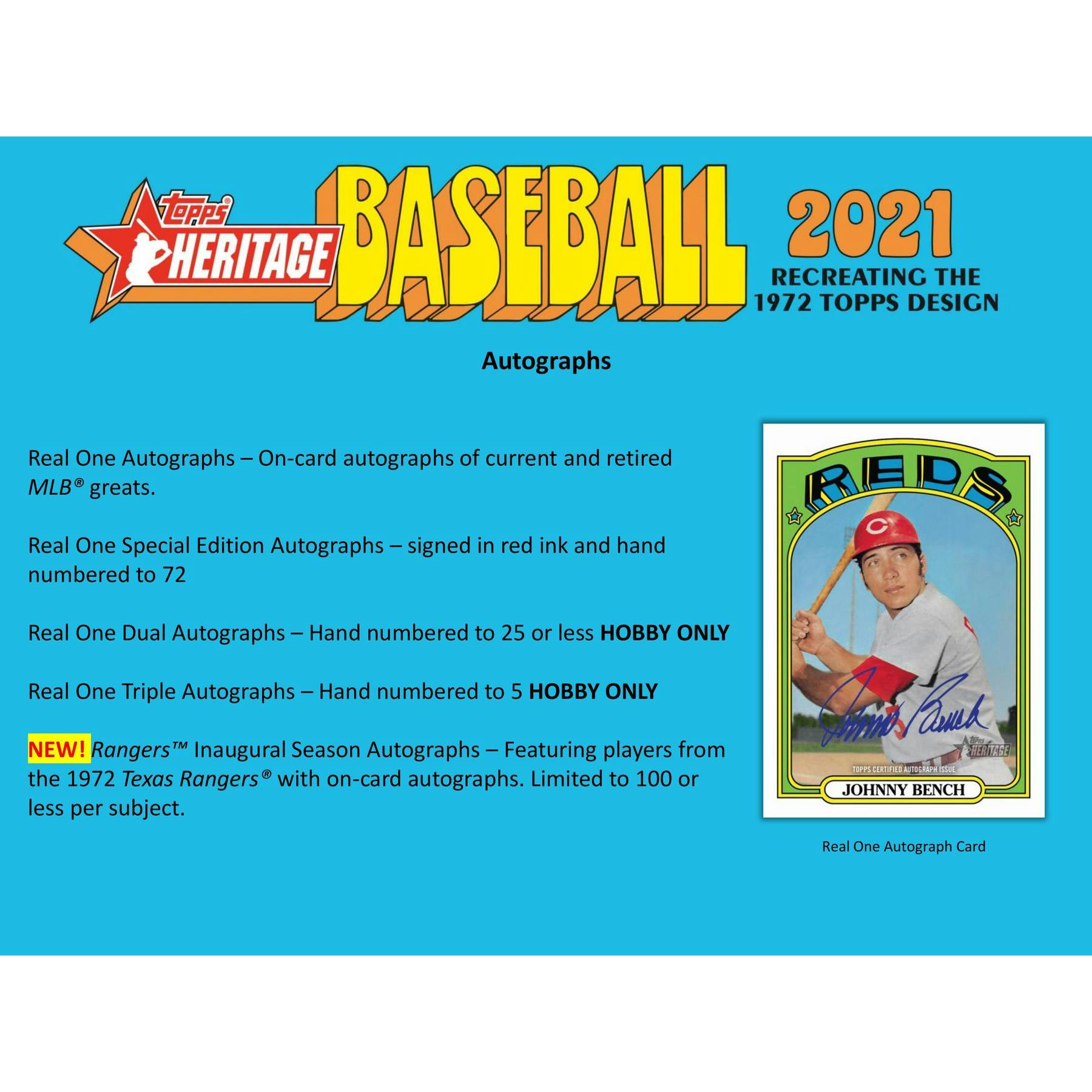 2021 Topps Heritage Baseball Hobby 12-Box Case