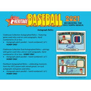 2021 Topps Heritage Baseball Hobby Box