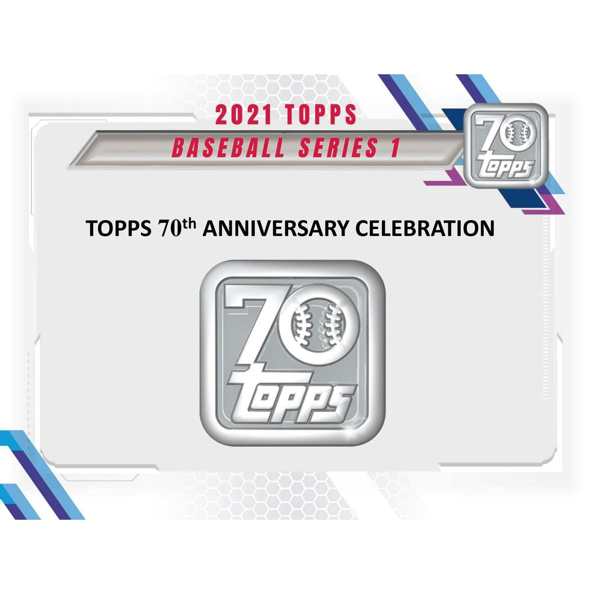 2021 Topps Series 1 Baseball Hobby 12-Box Case