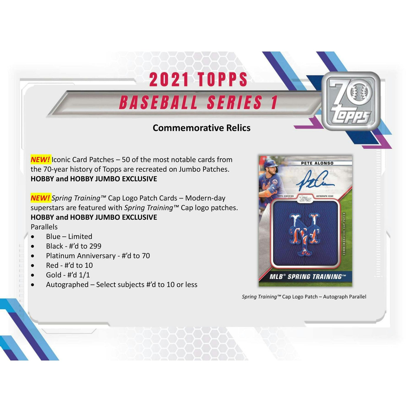 2021 Topps Series 1 Baseball Hobby Jumbo Box