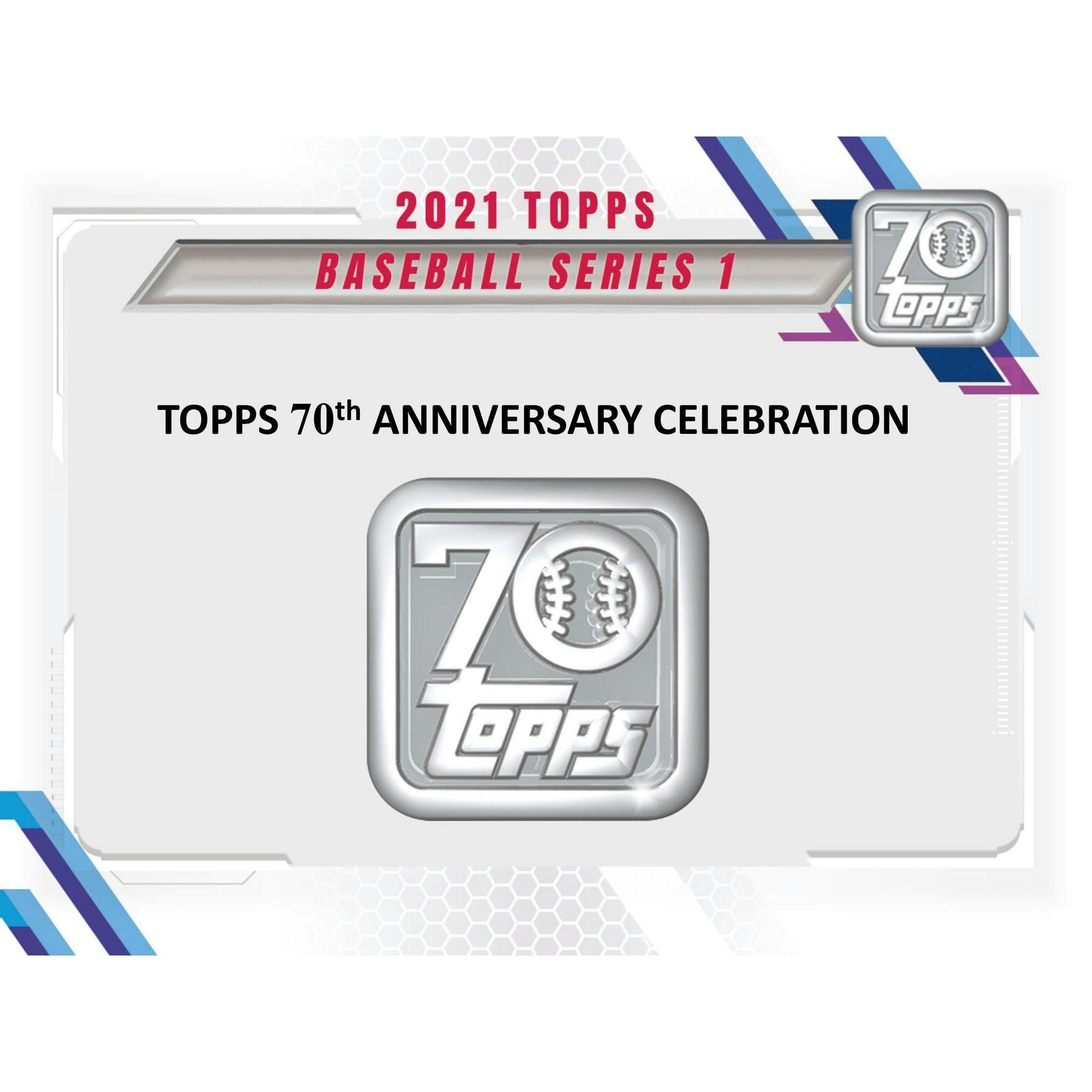 2021 Topps Series 1 Baseball Hobby Jumbo Box