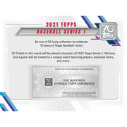2021 Topps Series 1 Baseball Hobby Box