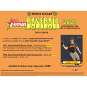 2021 Topps Heritage Minor League Baseball Hobby Box