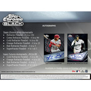 2021 Topps Chrome Black Baseball Hobby 12-Box Case