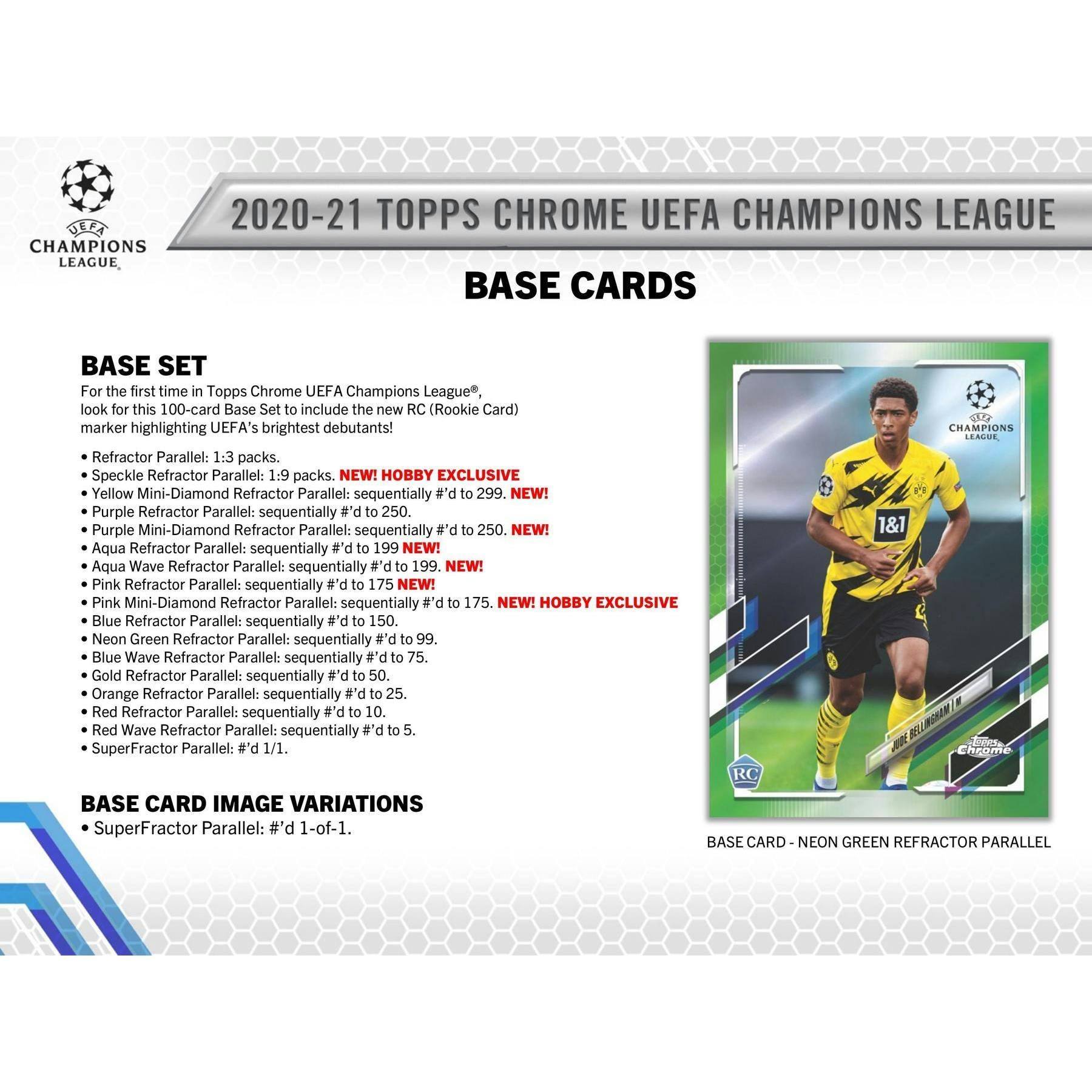 2020/21 Topps UEFA Champions League Chrome Soccer Hobby 12-Box Case