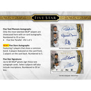 2021 Topps Five Star Baseball Hobby 8-Box Case