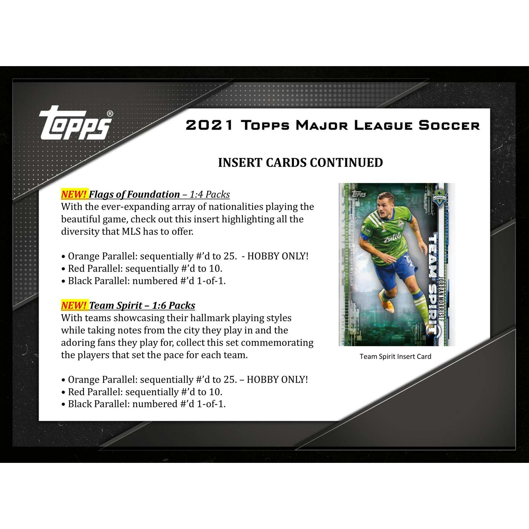 2021 Topps MLS Major League Soccer Hobby Box (Reed Buy)