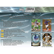 2021 Topps Stadium Club Chrome Baseball Hobby 16-Box Case