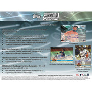 2021 Topps Stadium Club Chrome Baseball Hobby 16-Box Case