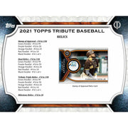 2021 Topps Tribute Baseball Hobby Box