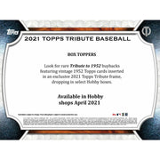 2021 Topps Tribute Baseball Hobby Box