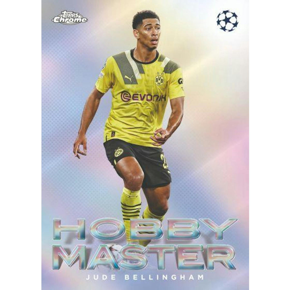 2022/23 Topps Chrome UEFA Club Competitions Soccer Hobby LITE 16-Box Case