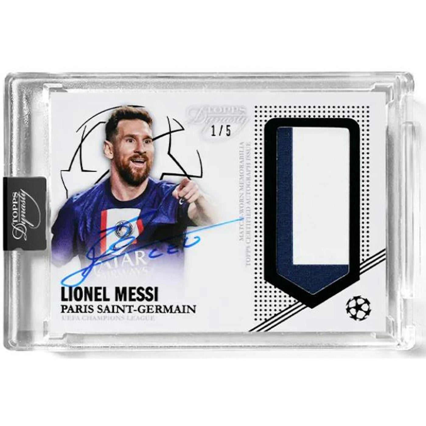 2022/23 Topps Dynasty UEFA Champions League Soccer Hobby Box