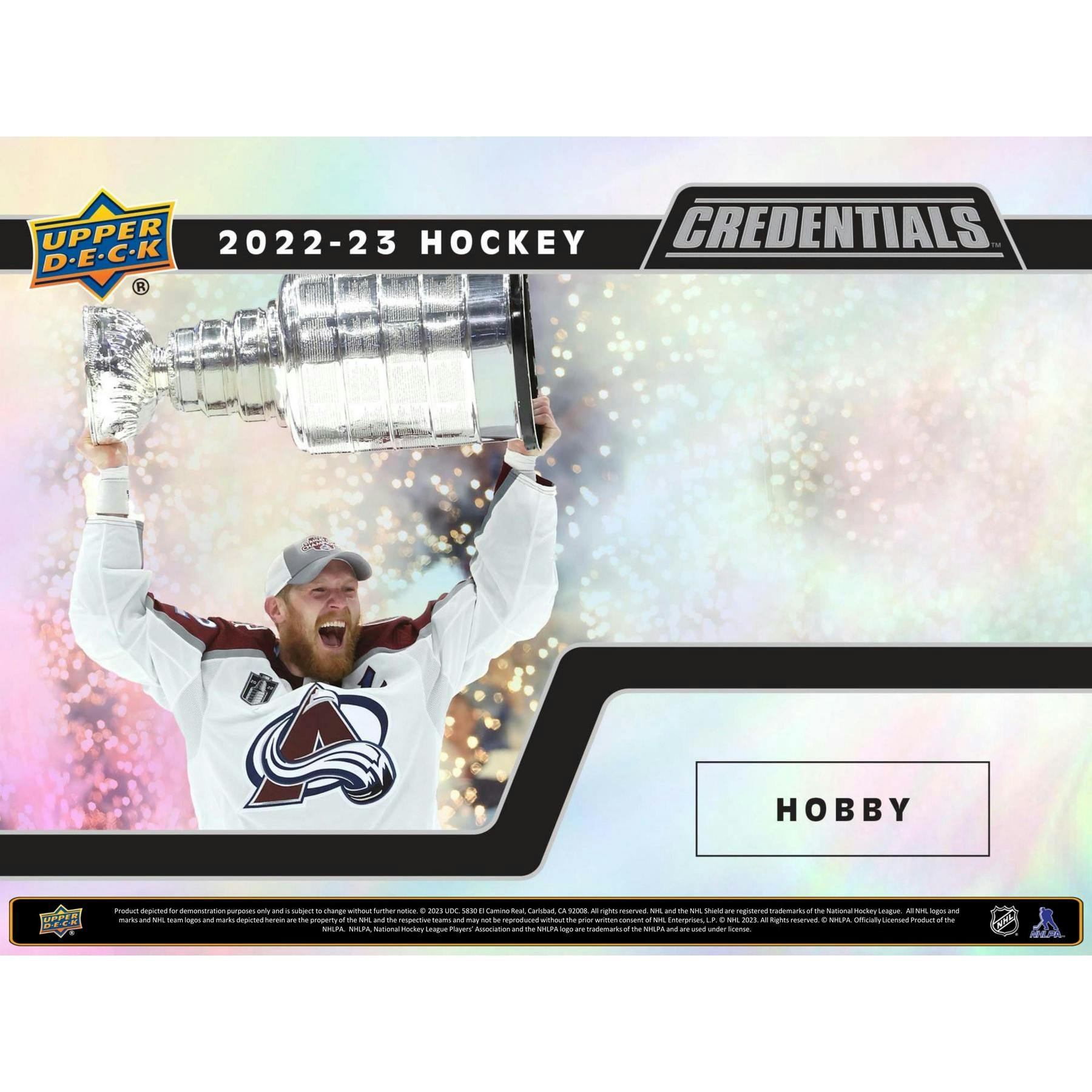 2022/23 Upper Deck Credentials Hockey Hobby 20-Box Case