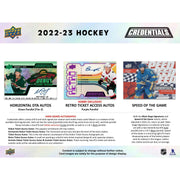 2022/23 Upper Deck Credentials Hockey Hobby Box