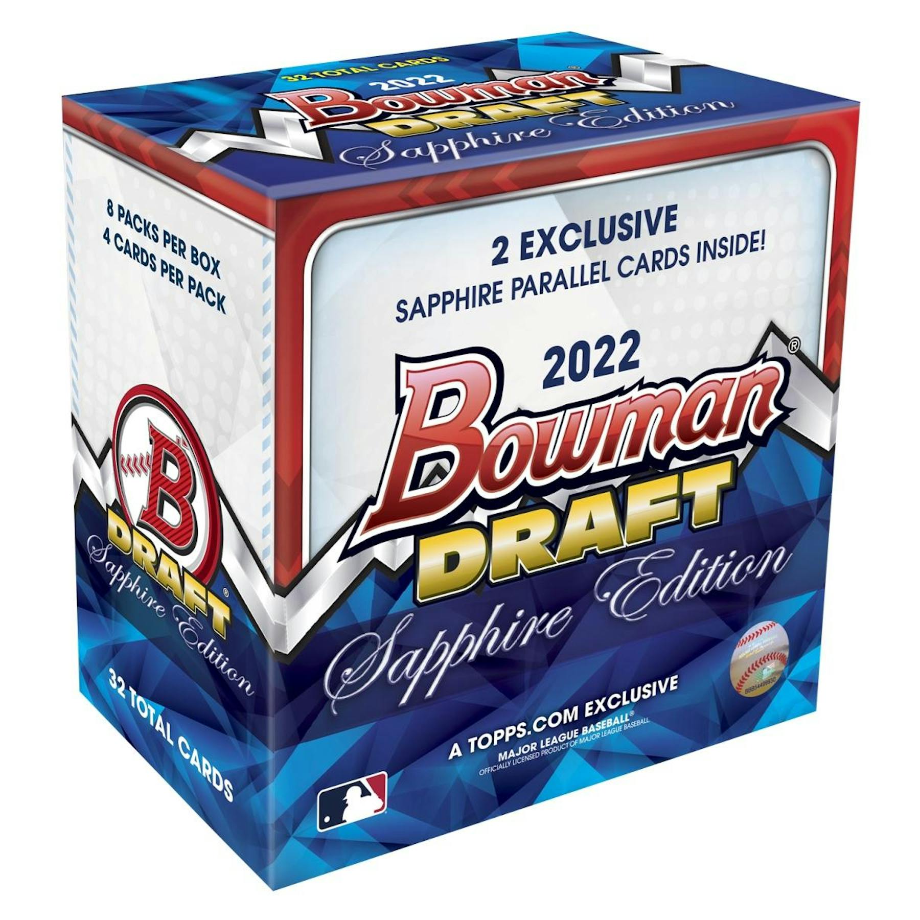 2022 Bowman Draft Sapphire Baseball Hobby Box (Reed Buy)