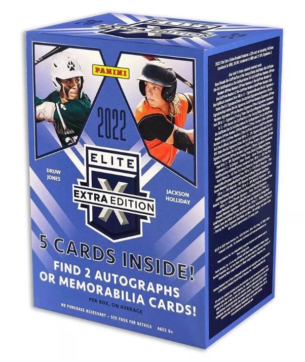 2022 Panini Elite Extra Edition Baseball Blaster Box