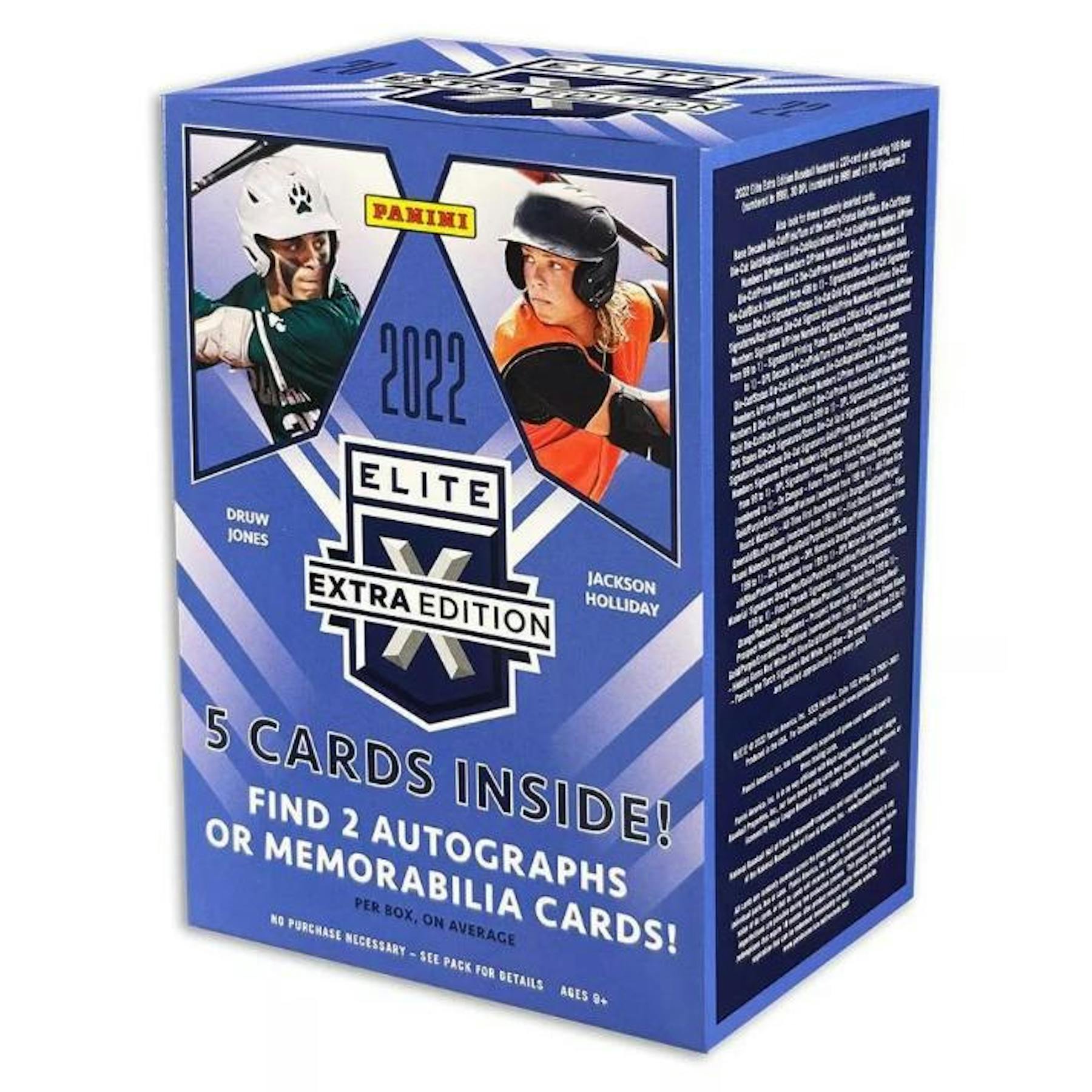 2022 Panini Elite Extra Edition Baseball Blaster Box
