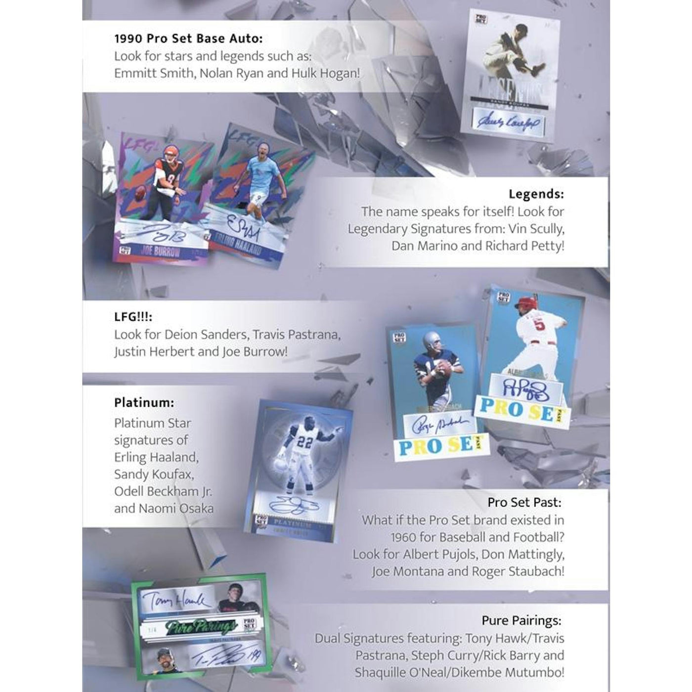 2023 Leaf Pro Set Pure Multisport Hobby Box (Reed Buy)