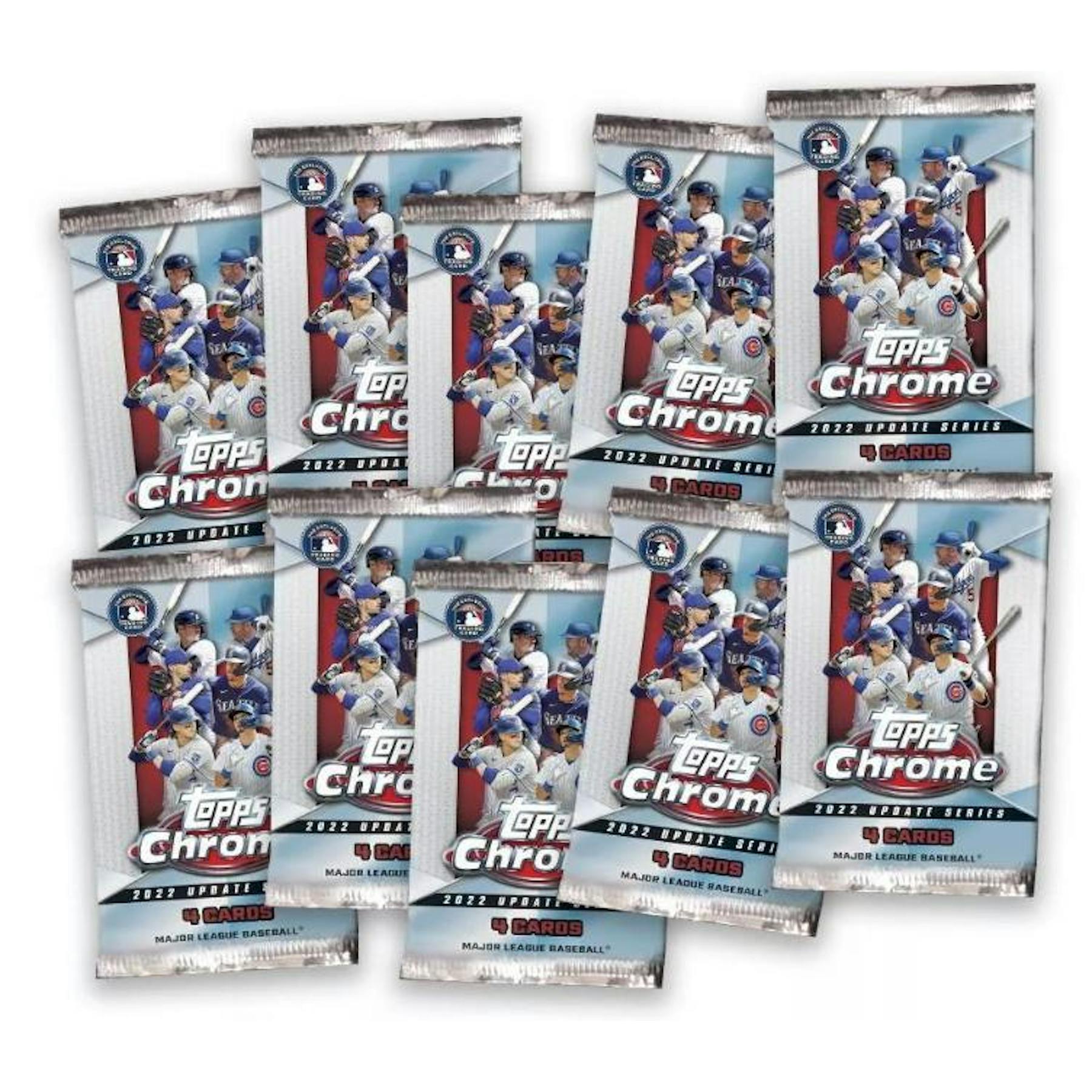 2022 Topps Chrome Update Series Baseball Mega Box