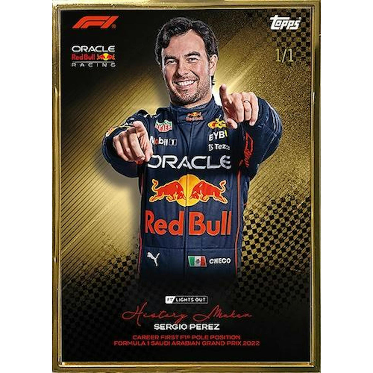 2022 Topps Lights Out F1 Formula 1 Racing Box