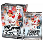 2022 Topps Stadium Club Chrome Baseball 4-Pack Blaster Box