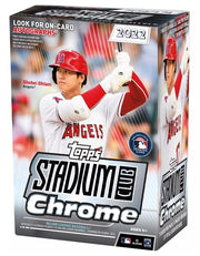 2022 Topps Stadium Club Chrome Baseball Blaster Box (Reed Buy)