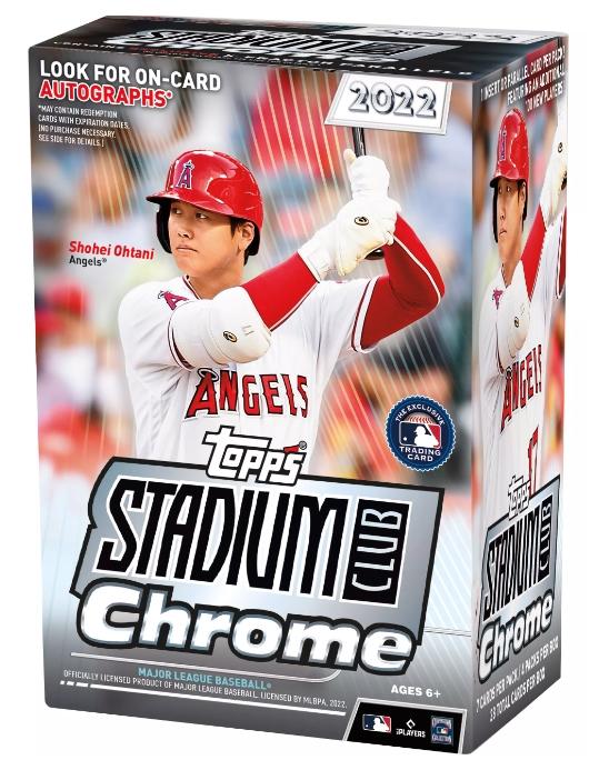 2022 Topps Stadium Club Chrome Baseball Blaster Box (Reed Buy)