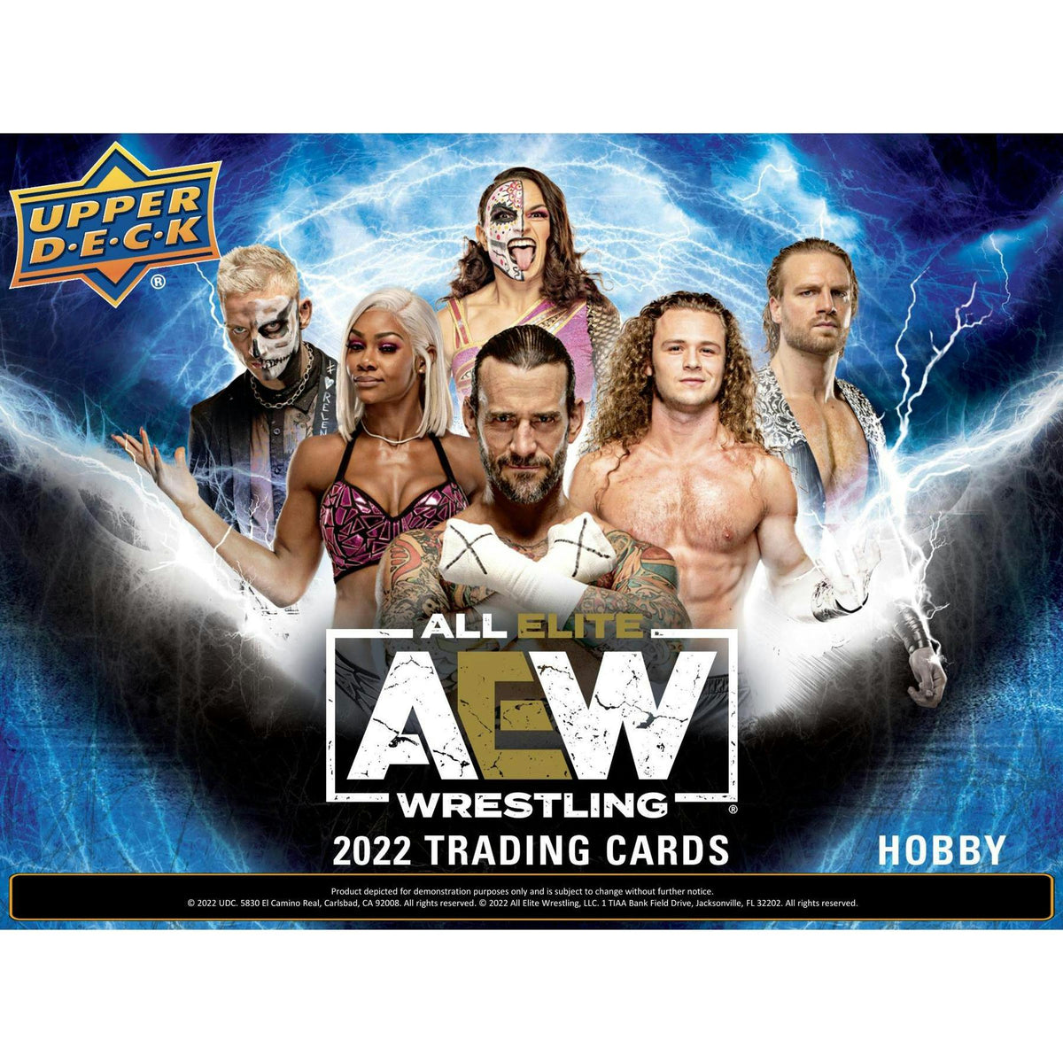 2022 Upper Deck All Elite Wrestling AEW Hobby Box