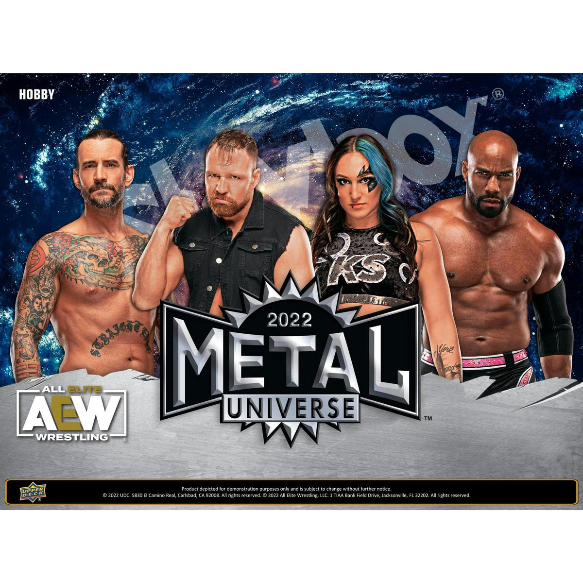 2022 Upper Deck All Elite Wrestling AEW Skybox Metal Universe Hobby Box