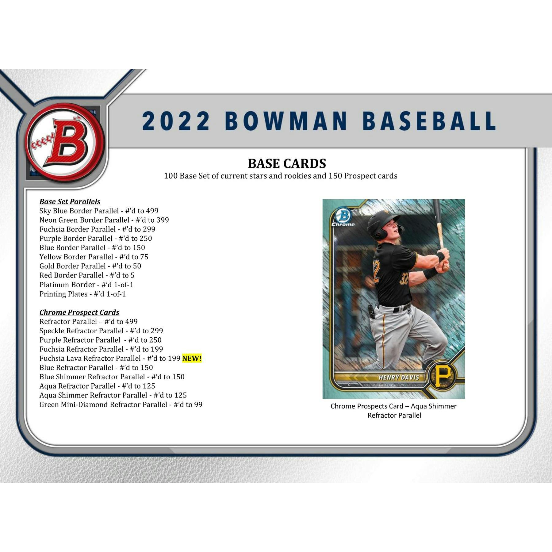 2022 Bowman Baseball Hobby Jumbo 8-Box Case