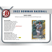 2022 Bowman Baseball 6-Pack Blaster Box