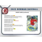 2022 Bowman Baseball 6-Pack Blaster Box