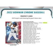 2022 Bowman Chrome Baseball LITE 16-Box Case