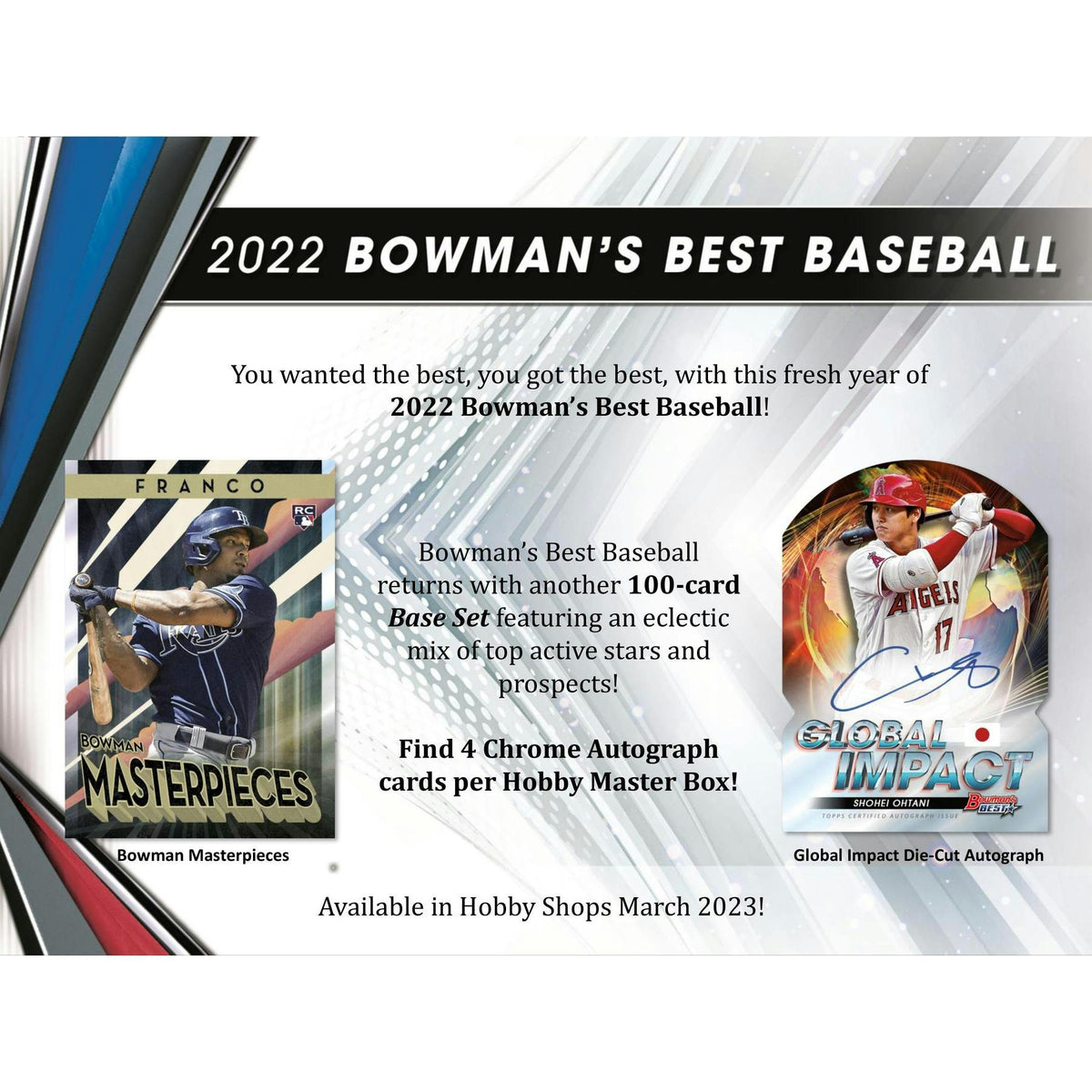 2022 Bowman's Best Baseball Hobby Box