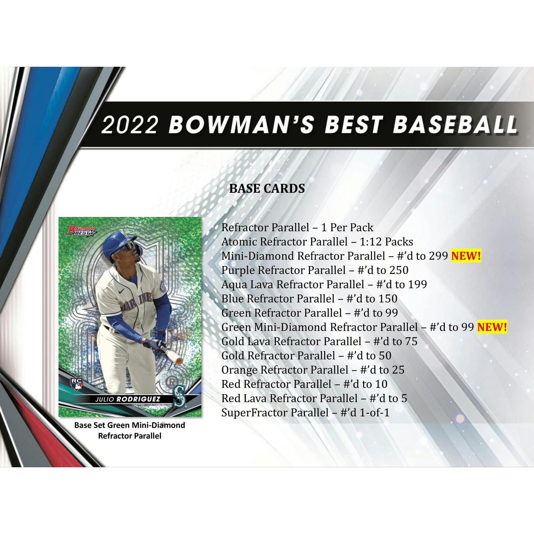 2022 Bowman's Best Baseball Hobby Box